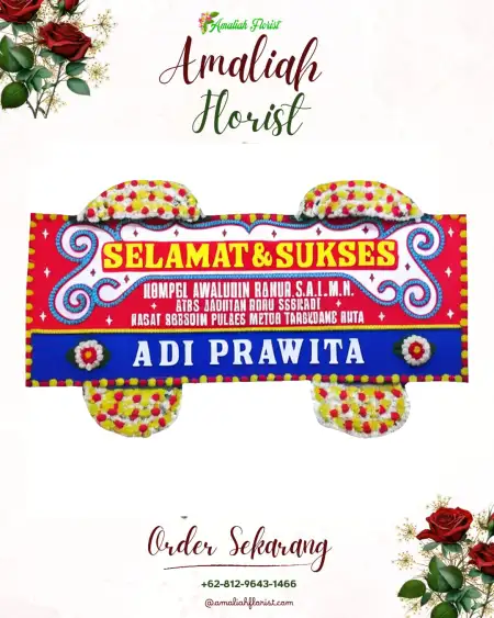 Papan Bunga Ucapan Selamat Kalijurang